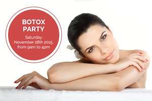 Botox Party, November 28, 9am-4pm